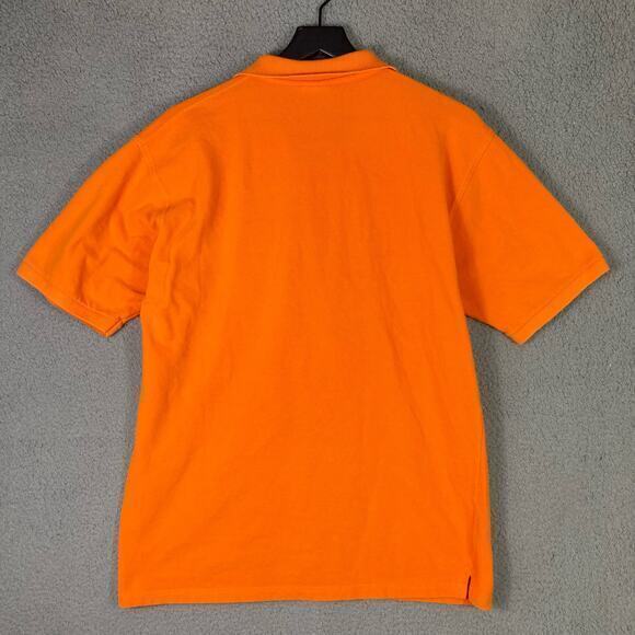 Athens Greece 2004 Olympics Men's Polo Shirt Orange 2XL Embroidered Logo Casual‎ - Picture 6 of 8